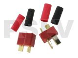 Q-C-0011 Quantum Deans Style T plug Connector - Male and Female  